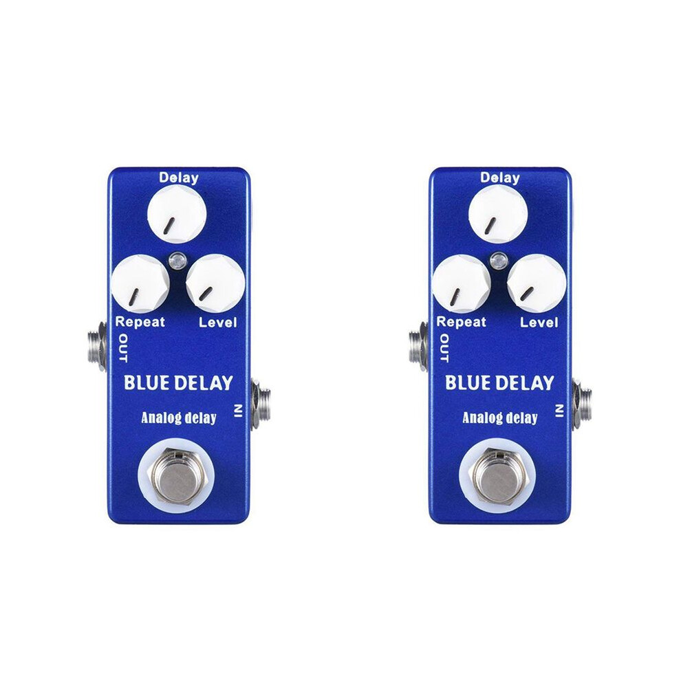 2X Mosky Deep Delay Guitar Effect Pedal True Bypass 4713062659951