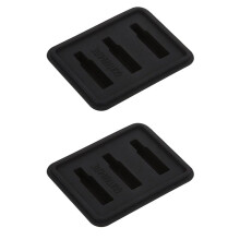 2X Ballads Akoestische Klassieke Gitaar Mute Pad Siliconen Oefengitaardemper Muziekinstrumenten Guita Onderdelen & Accessoires
