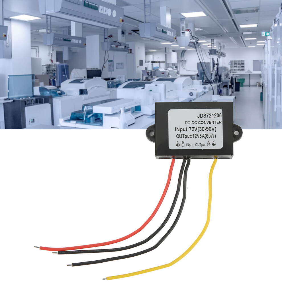Versatile 72V To 12V Converter 5A Output Ip67 Rated Protection 9421371244359