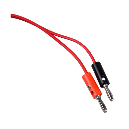 2X Alligator Clip to Banana Plug Probe Cable Test Lead 90cm 3Ft 2