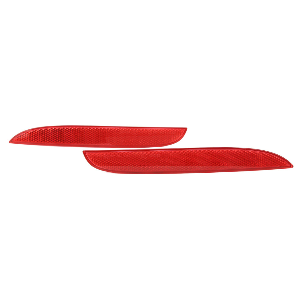 Rear Bumper Reflector For Bmw X1 E84 Left Right Pair Red 9351380495964