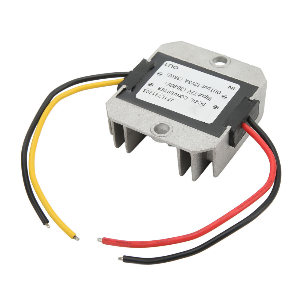 Waterproof 72V To 12V Dc Buck Module 3A 36W Aluminum Shell Ip67 4601380495538