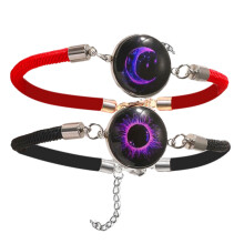 1 Pair Glowing Couple Bracelets Adjustable-Luminous Sun Stars B