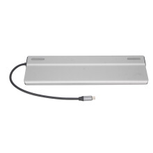 Stație de andocare pentru două monitoruri, partenerul tău suprem pentru productivitate, cu Gigabit Ethernet, alimentare cu energie și