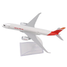 Modèle d'avion en alliage 330 avec socle, 16,1 x 15,2 cm