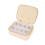 Versatile Jewelry Holder with Customizable Sections PU-Pink 1