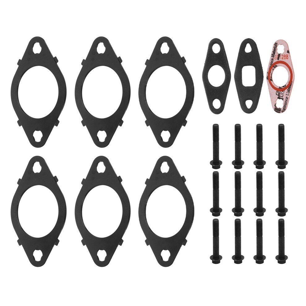 Exhaust Manifold Gasket With Bolts Metal Alloy 8.3L 8.9L For Cummins 4691371247284