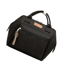 Wasserabweisende multifunktionale Windelbag-Tasche 23,5 x 13,5 x 22 cm mit isolierter Tasche