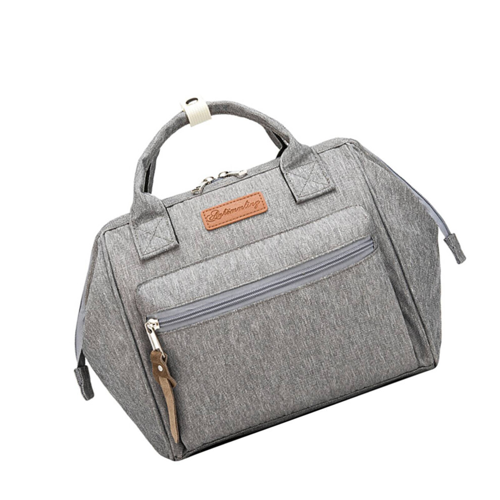 Water-Resistant Multifunctional Baby Diaper Bag Tote 23.5x13.5x22cm