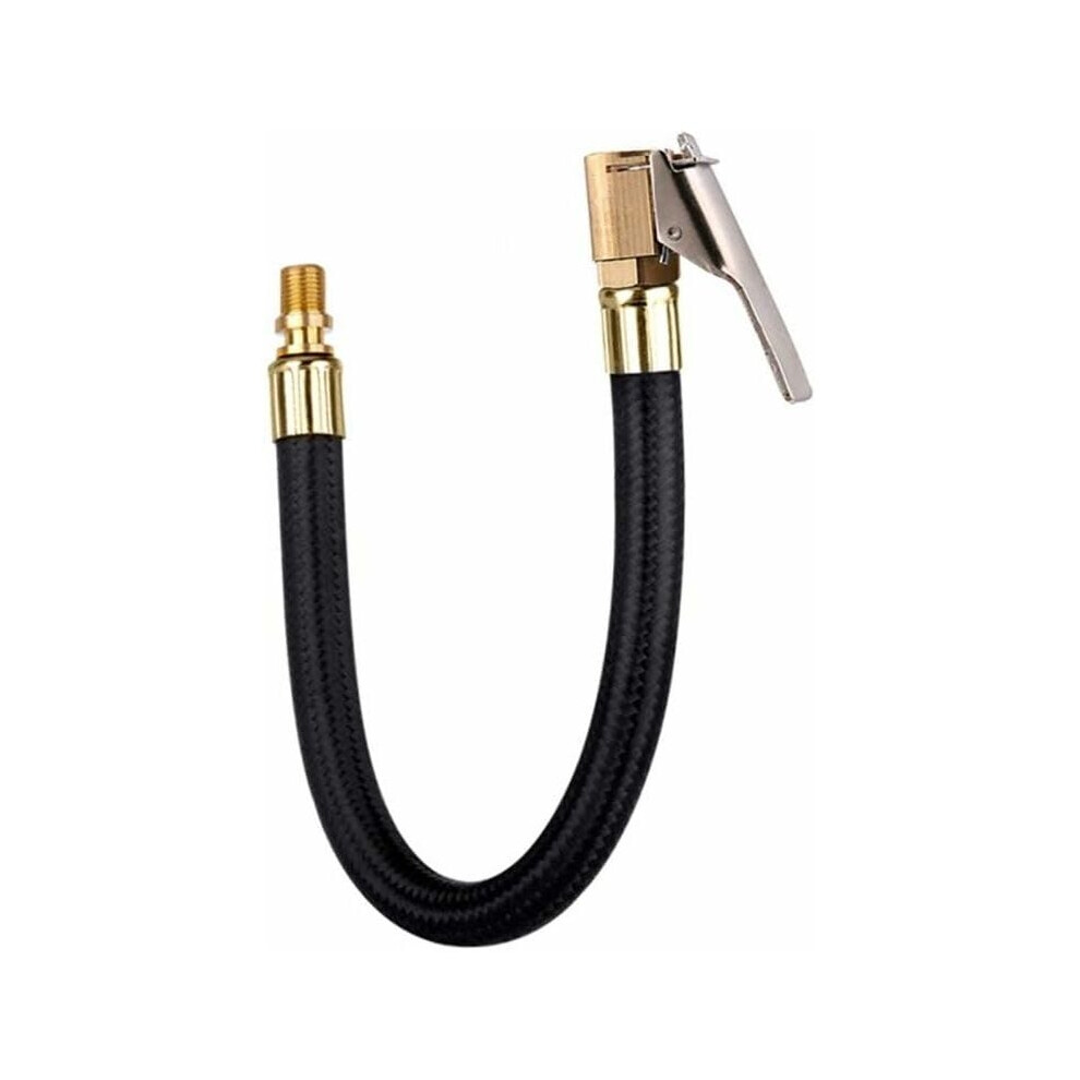 Portable Tire Inflator Extension Tube, Quick Connect & Disconnect With High-Quality Sturdy Material, 90 Degree Thumb-Press Air Chuck For Locking 9405630327762