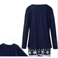 Conjunto de pijama para mujer de manga larga con pantalón, tejido liso y elástico, conjunto de dos piezas para estar en casa, tejido acogedor,