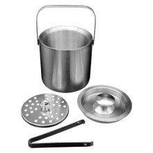 Ice Bucket with Handle Double Layer Insulation Ice Bucket with