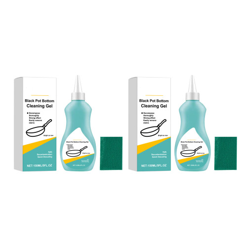Rust Cleaners Metal Rust Removers Kitchen Pots Bottom-2 bottles