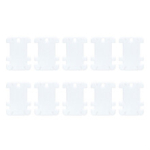 200Pcs Plastic Floss Bobbins 2.2x1.6in Embroidery Thread Winders