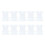 200Pcs Plastic Floss Bobbins 2.2x1.6in Embroidery Thread Winders 1