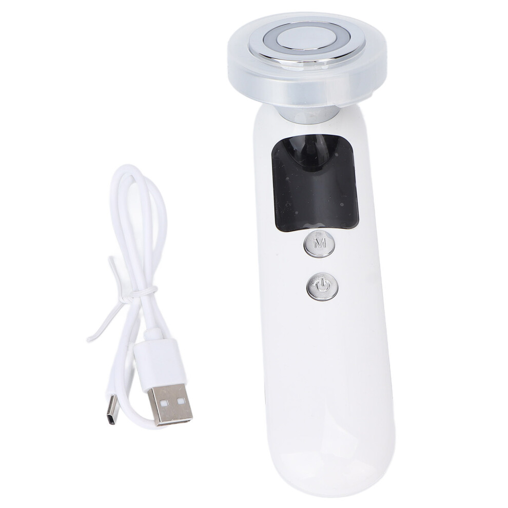 Facial Massager, Ergonomic Comfort Device for Women & Men with Anti-Wrinkles & LED Technology, Home Spa Experience & Better Absorption for Skincare