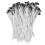 Crafting Essentials, Superb Processing Technology Wick for Diy Candle Making, Low Smoke Pre-waxed Natural Cotton 1