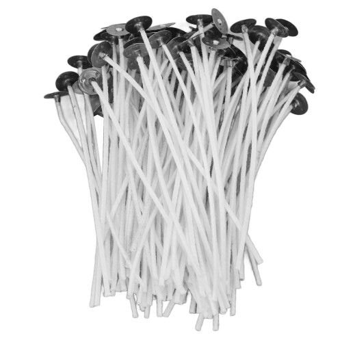 Crafting Essentials, Superb Processing Technology Wick for Diy Candle Making, Low Smoke Pre-waxed Natural Cotton