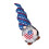 Patriotics Gnome Handmade Gnome Facelesses Doll-Blue 1
