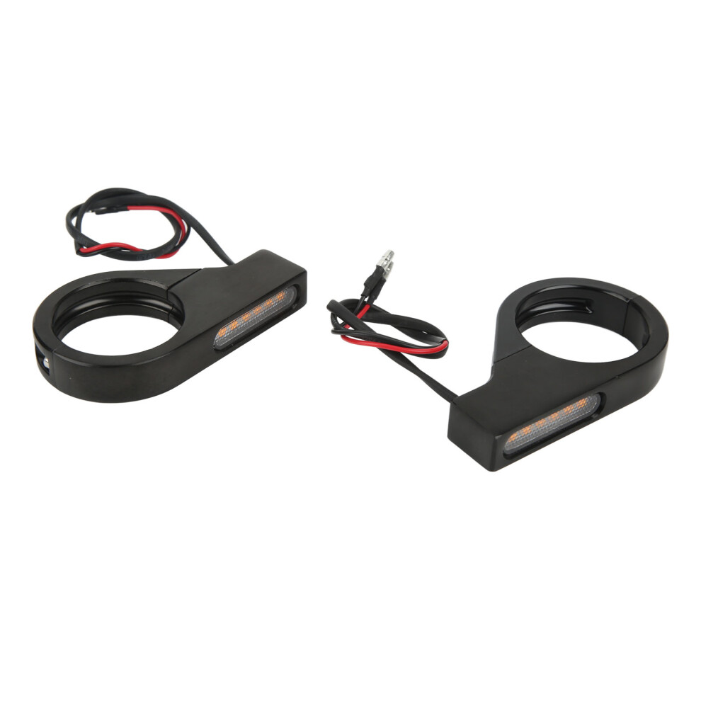Waterproof 12V Motorcycle Led Turn Signal 41Mm Aluminum Light/Black 8491371251177