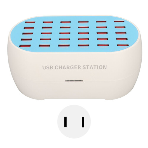 Σταθμός φόρτισης USB με κυψελοειδή σχεδίαση, 20 θύρες, σταθμός φόρτισης πολλαπλών USB