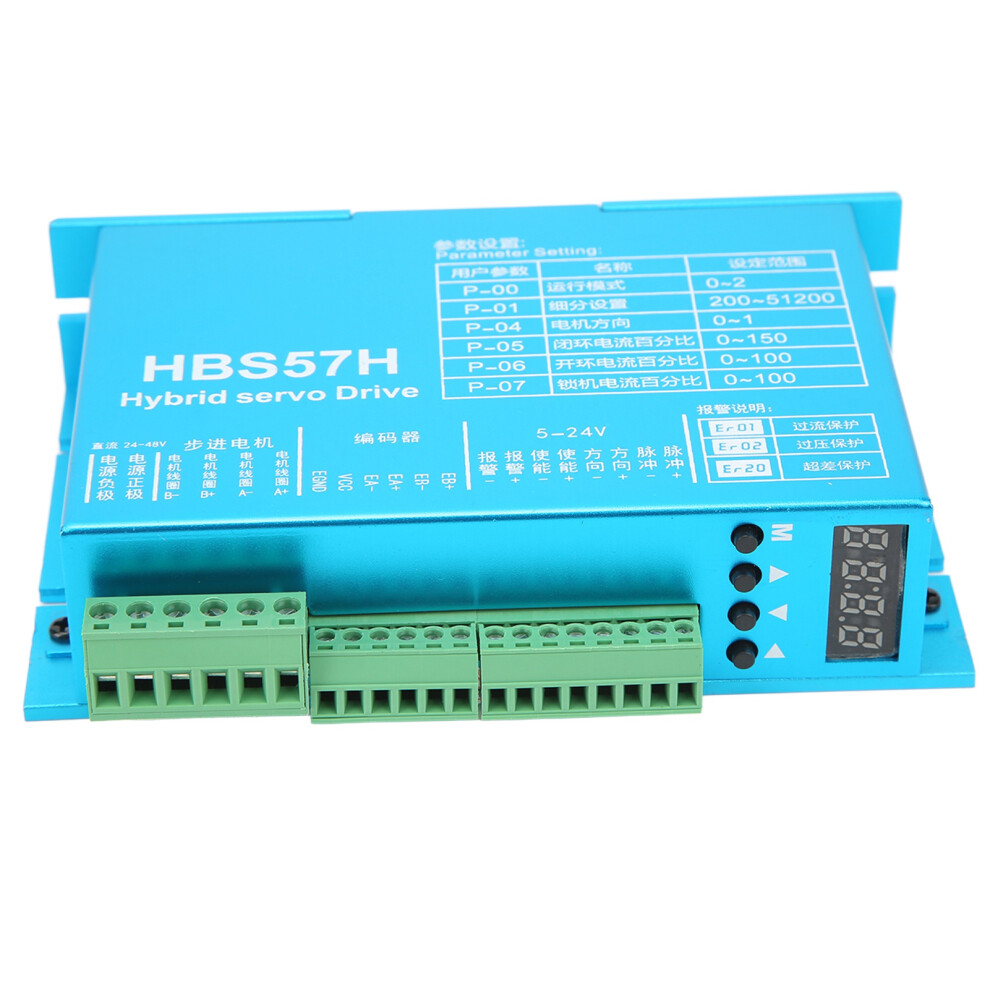 Digital Display Stepper Motor Driver 57 Stepper 24-48Vdc Small Vibration 8491371251702