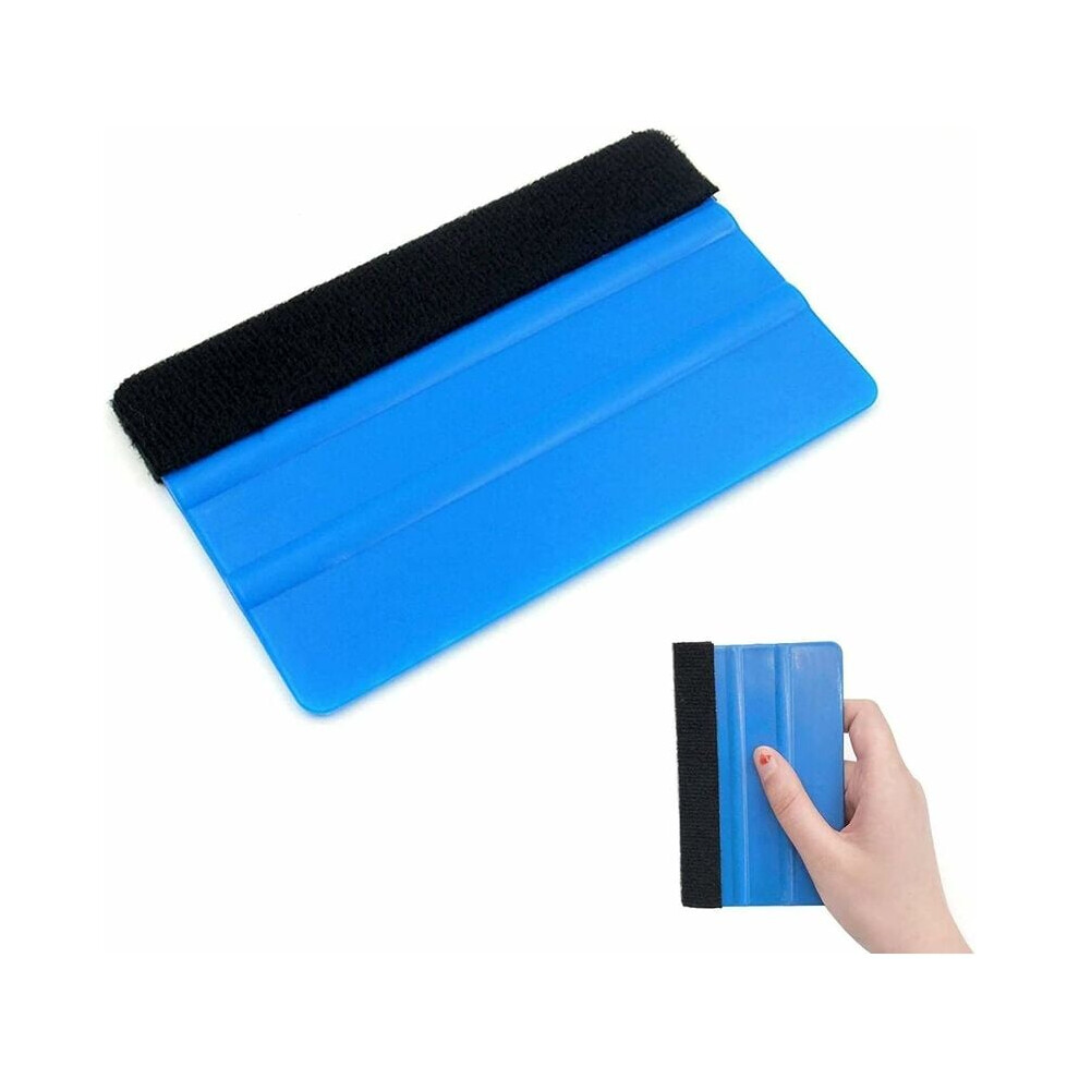 Waterproof Felt Squeegee For Window Tint Film Tool Use, Smooth Vinyl Application With Bubble Removal, Durable Abs Plastic Scraper For Vinyl Lettering 9173940406216