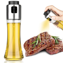 Oljesprayset, mångsidig sprayflaska för hälsosam matlagning, lätt att använda och rengöra, perfekt för olika vätskor och kulinariska tekniker,