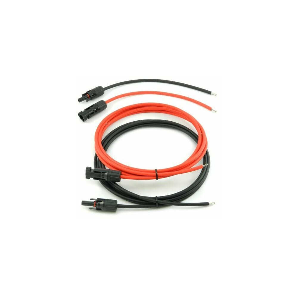 Professional Solar Cable, 10Awg For Wide Applications, Solar Panel Extension Cable With Stable Self-Locking System Ensures Seamless Energy Flow In 9433291799345