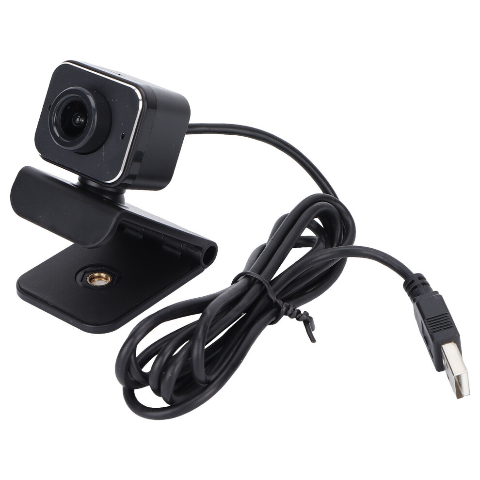 Plug And Play Webcam - 1080P Hd With Sensitive Microphone, Auto Focus Lens, 360 Degree Swivel, Universal Clamp Mount For Desktop Laptop Monitor 9176269603007