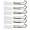 Complete Your Set: 6 Pcs Billiards Table Rail Slides + Net Bags 7