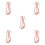 5pcs Plug-In Cable Wire Control Pin Metal 10