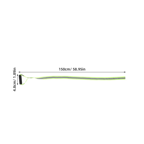De Transport Pour Chevreuil 40 Mm, Vert Fluorescent, 150 Cm 1