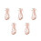 5pcs Plug-In Cable Wire Control Pin Metal 8
