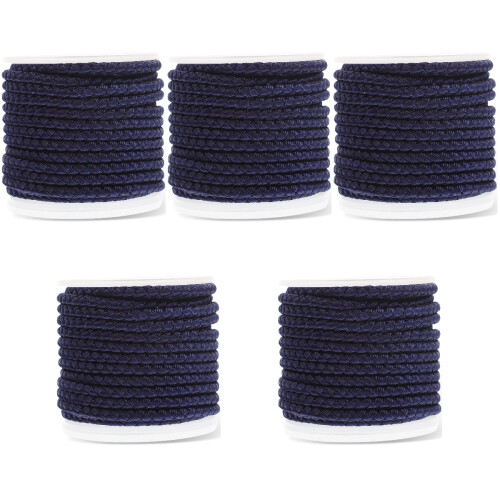 5 Rolls Braided Rope Handle Nylon Knot Supplies 2
