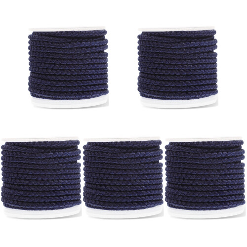 5 Rolls Braided Rope Handle Nylon Knot Supplies 1