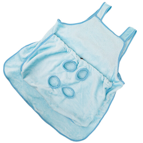 Smock Aprons Cats Shoulder Carry Soft Breathable Pet-Blue