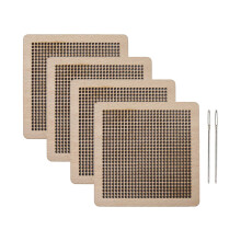 Planche de blocage en Crochet carré pour grand-mère, 10x10cm,