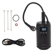 Motor Power Reliable Tattoo Device With Smart Tech Display, High Capacity Battery Wireless Tattoo Machine Durable Body Simulated Spitfire Mode