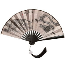 Éventail pliant Vintage chinois, à main, pour spectacles de-6