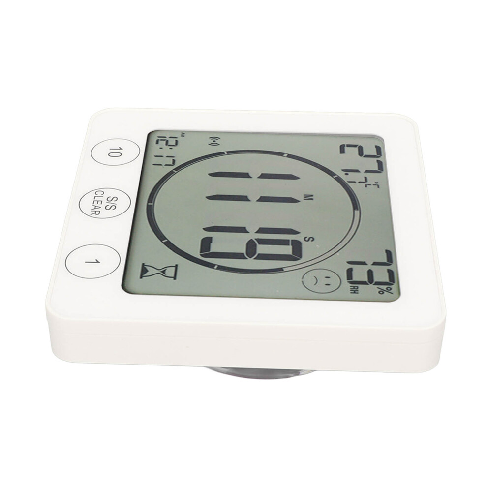 White Digital Thermometer Hygrometer - Accurate Temp & Humidity Meter 9331371263796