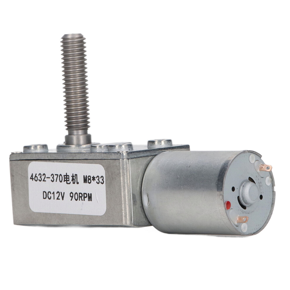 Dc Reduction Motor 4632Â370 90Rpm 12V M8 X 33Mm Low Noise High Accuracy 4361371264351