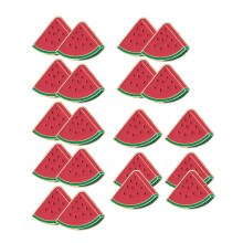 Unieke watermeloen emaille pin broche pin fruit badge-20 stuks