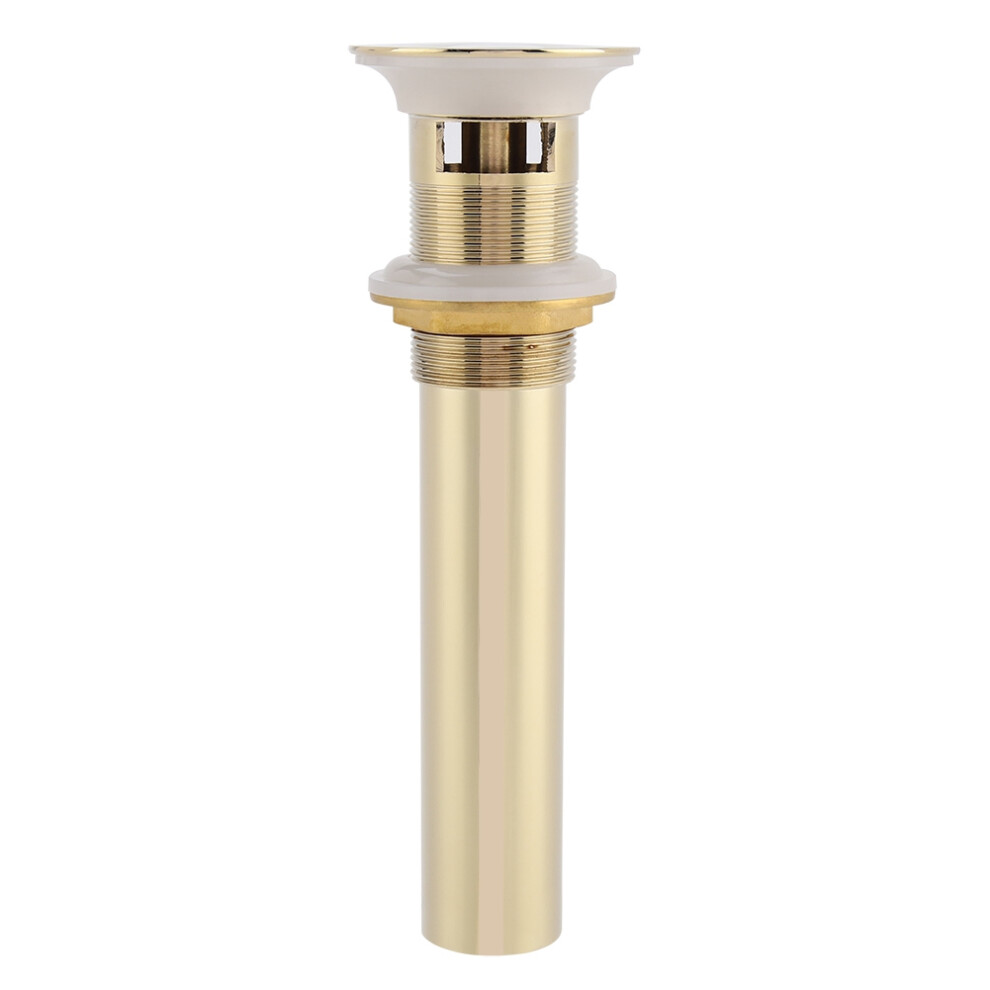 Pop Up Vessel Vanity Drain For Bathroom Sink, Metal Construction Premium Material With Corrosion-Resistant Finish, Pop Up Drain Assembly With 9169997291233