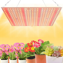 Simulador de Luz Solar: Lâmpada de cultivo de alto rendimento com chips Samsung 281B+Pro para plantas de interior, instalação e ajuste fáceis,