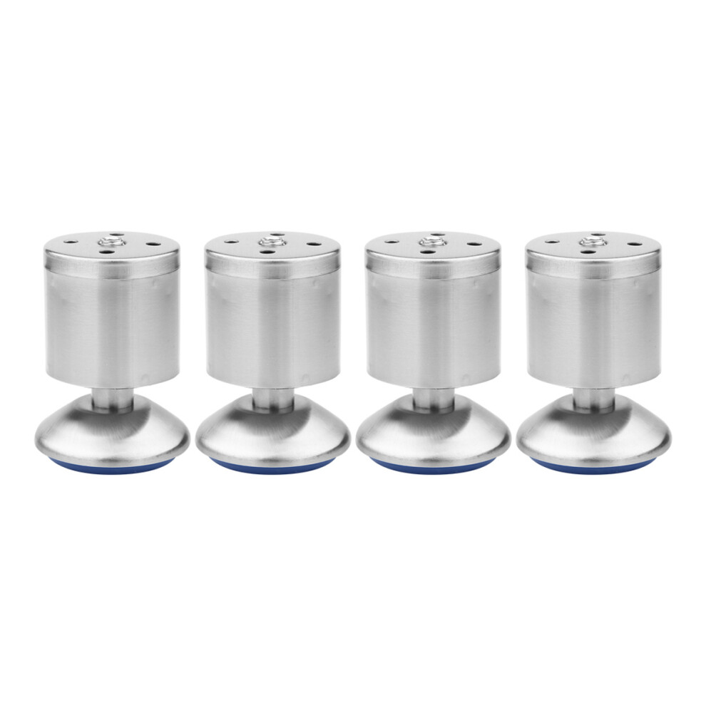 Corrosion Resistant Stainless Steel Furniture Legs With Universal Compatibility, Height Adjustable Design For Cabinet Sofa Table Bed Feet, Elegant 9433291801048