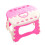 Folding Stool For Easy Mobility And Compact Storage, Portable Folding Stool With Handle For Indoor Outdoor Use, Step Stool With Handle For Bathroom 1