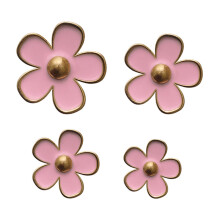 Clip per climatizzatore auto, lavorazione squisita, clip per bocchetta dell'aria a forma di margherita, robusta e durevole, decorazione per interni