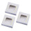 3 Pcs Stamp Head Display Case for Stamp Head Wax Seal-White 1