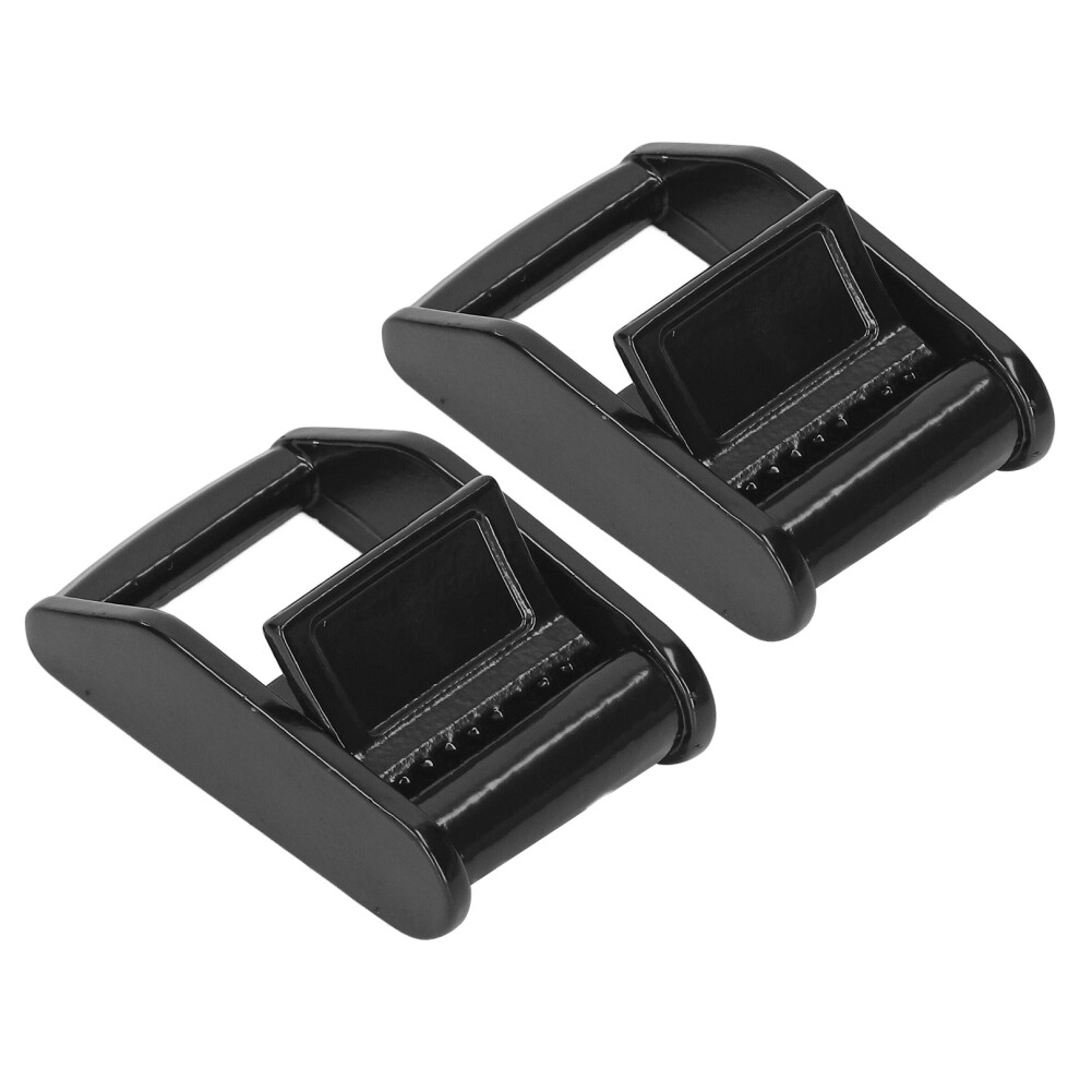 2 Pcs 304 Stainless Steel Cam Flap Buckles 25Mm Webbing Tie Down 9441380524624